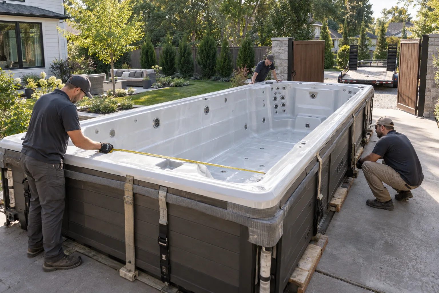 A Swim Spa Removal Access Checklist